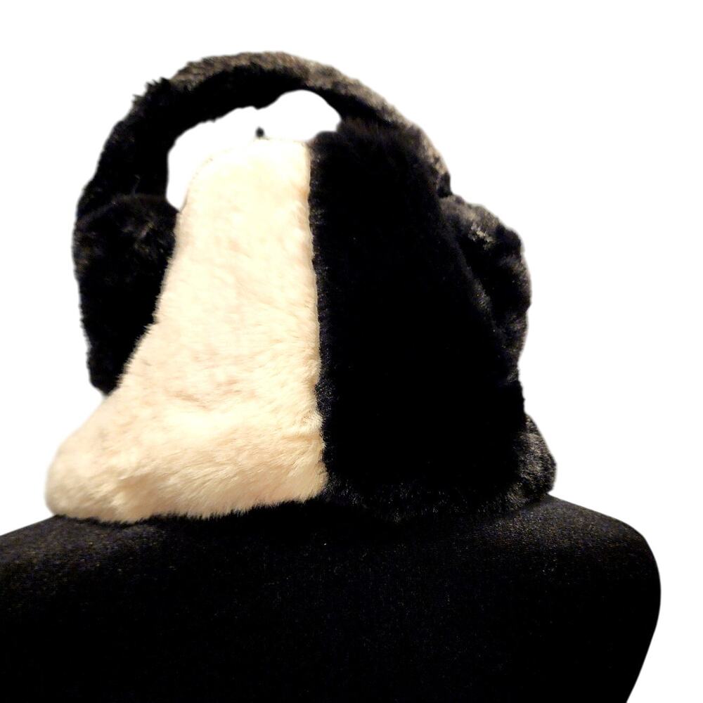 APPARIS Abby Faux-Fur Scarf Set with Black Earmuffs MSRP$190 NEW! - Picture 6 of 15